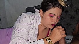 BEAUTIFUL BLONDE WHORE MAKES MY BIG DICK GROW WITH HER MOUTH