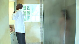 Kendra Star's Big Black Stepdad Loves Her Tight Pussy