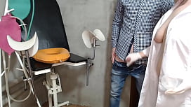 Mature Nurse Gets Her Hands Dirty: Sperm Sample Extraction Gone Wrong