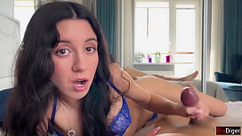 Handjob POV - Ich kann dir helfen, heute Morgen zu kommen!