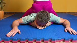 Face Deep In Feet: Wrestling Domination Escape Attempt