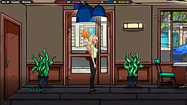 Der Hausbesitzer liebt ihre Massage und ihren süßen Körper. Hentai-Spiel