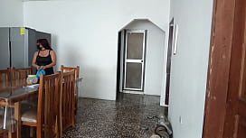 Slutty Maid Gets Her Ass on Camera