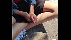 SEX für GELD mit einer UNBEKANNTEN lässt mich ihre TITTEN in der Öffentlichkeit streicheln