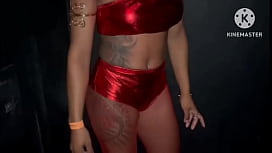 Huge Cock Fucks Married Wife's Skin, Cums Inside Swing Club Cabin