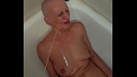 German MILF Sandra Gets Drenched in a Golden Shower Deluge - Part 2