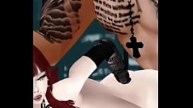 Goth Whore Gets Fucked Like a Dog