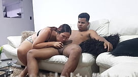 Hot Latina Stepsister Fucks Her Brother Like a Horny Whore