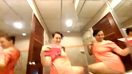 Shower Room Fuckfest: Mirror Meets My Cumshot