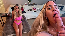 Blonde Gigantenbusenbombe - Der Nachbar wird zerfetzt