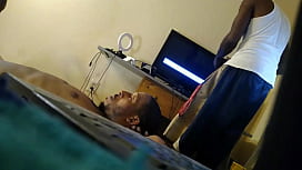 Dicke Oma & Schokoladen-Schwarze Muschi