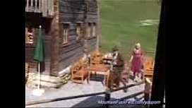 Busty MILF Gets Fucked Raw in the Open