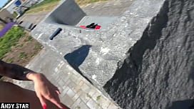 Rotterdam Hafen: Die Deutsche Blondine wird von Andy-Star gefickt