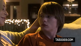 Blonde StepMom Spikey Dee Fucks Her Stepson to Boost His Confidence with Girls