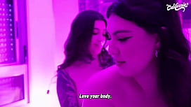 Two Hot Brunettes Licking Wet Pussies