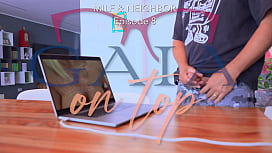 MILF Gets Pissed Off: Anal Enema Cream Pie