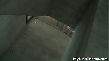 Horny amateur couple making out on the