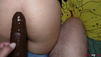 Una tranca enorme por el culo