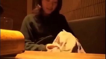 I did it with her at an izakaya