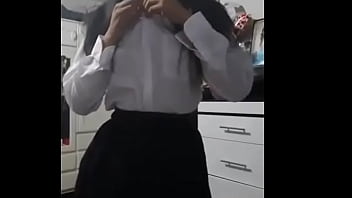 colegiala anal, morra, colegiala desnudandose, morrita