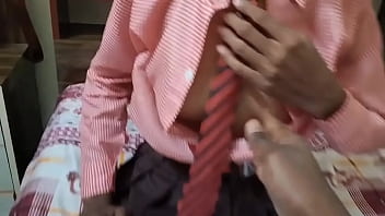 Indian school girl leaked OYO MMS 18  Cum inside