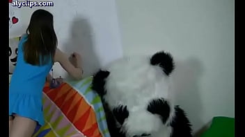 Teen Girl With Blue Penetrated...