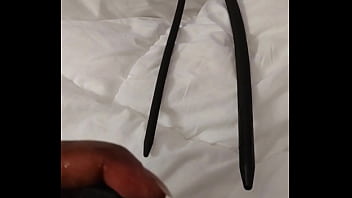 14 Inch sound deep into bladder...