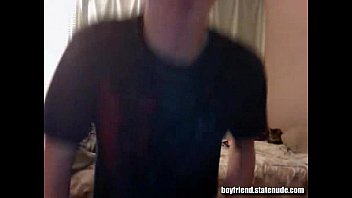 Jared jerks his cock off