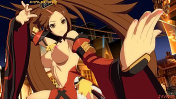 3d, guiltygear, topless, girl