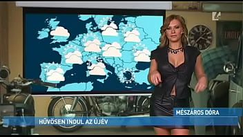 Mészáros Dóra időjárást jelent