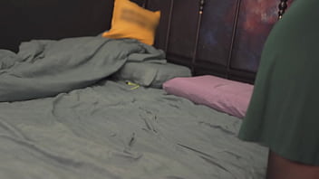 Share Bed with My Stepsister while she masturbates in VR — I fucked her Pussy and ASS until she came Three times