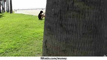 Sexy wild chick gets paid to fuck 8