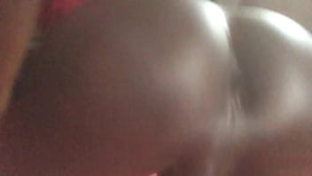 Video Ebony slutty Ladyboy shows black ass - Rose Butts Production