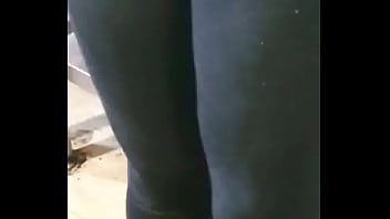 Step Mom Fucked Through Leggings By Step Son In The Kitchen...