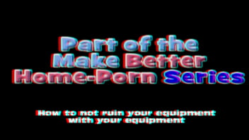 How to shoot a cumshot view in anaglyph 3 blue glasses needed...