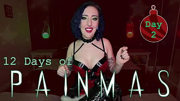 DAY 2 - 12 DAYS OF PAINMAS - Preview - Christmas CBT & Pain Play Slave Tasks by Miss Faith Rae with BDSM Instructions & Femdom POV - HD 1080p MP4