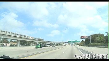 Lusty homosexual seduction for fellow