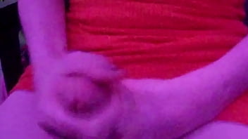 sissy cd just turned 18 cumming hard in panties