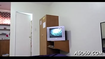 Session By Naughty Japanese Brunette Maiden Leena...