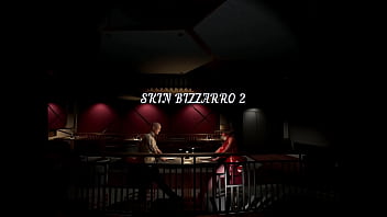 52 yo bald milf  with big tits ass and nipples fuck a young 26 yo slim and bald  artist