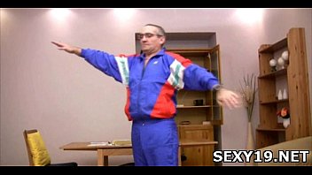 Naughty guy gets undressed