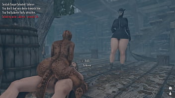 Skyrim Argonian Comfort Women...