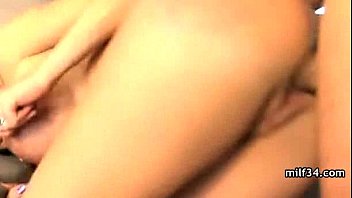 Horny big tit blonde milf nails a stud