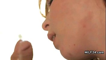 Trashy hot MILF is horny for a fuck