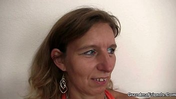 mature double penetration, old pussy, granma, step mommy