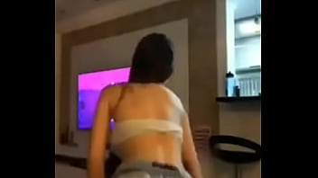 hot girl swinging hot