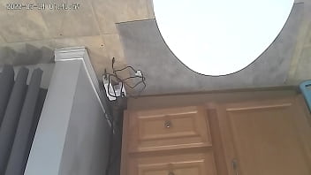 fake consensual - bathroom spy cam