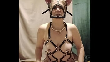 2025 10 29 Esclave F autoseance harnais et soumission