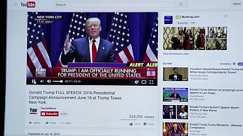 Ivanka Trump Masturbates with Father Donald Trump Swag