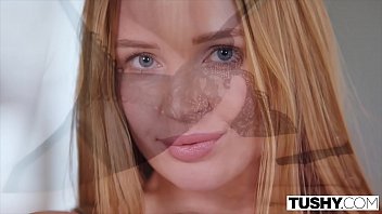 TUSHY Gorgeous brunettes seduce professor in anal threesome 